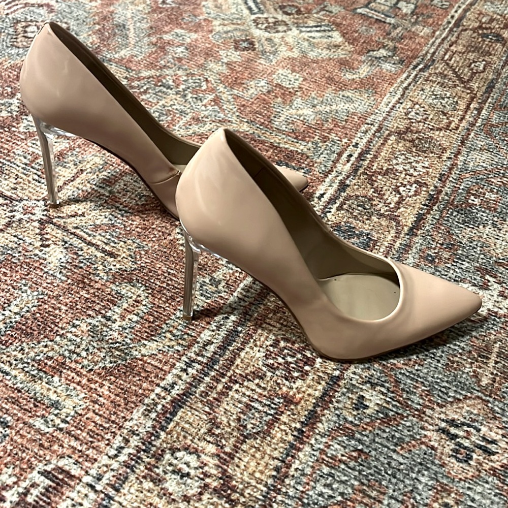 Mix no.6 blush ounk 4 in heel used , worn once